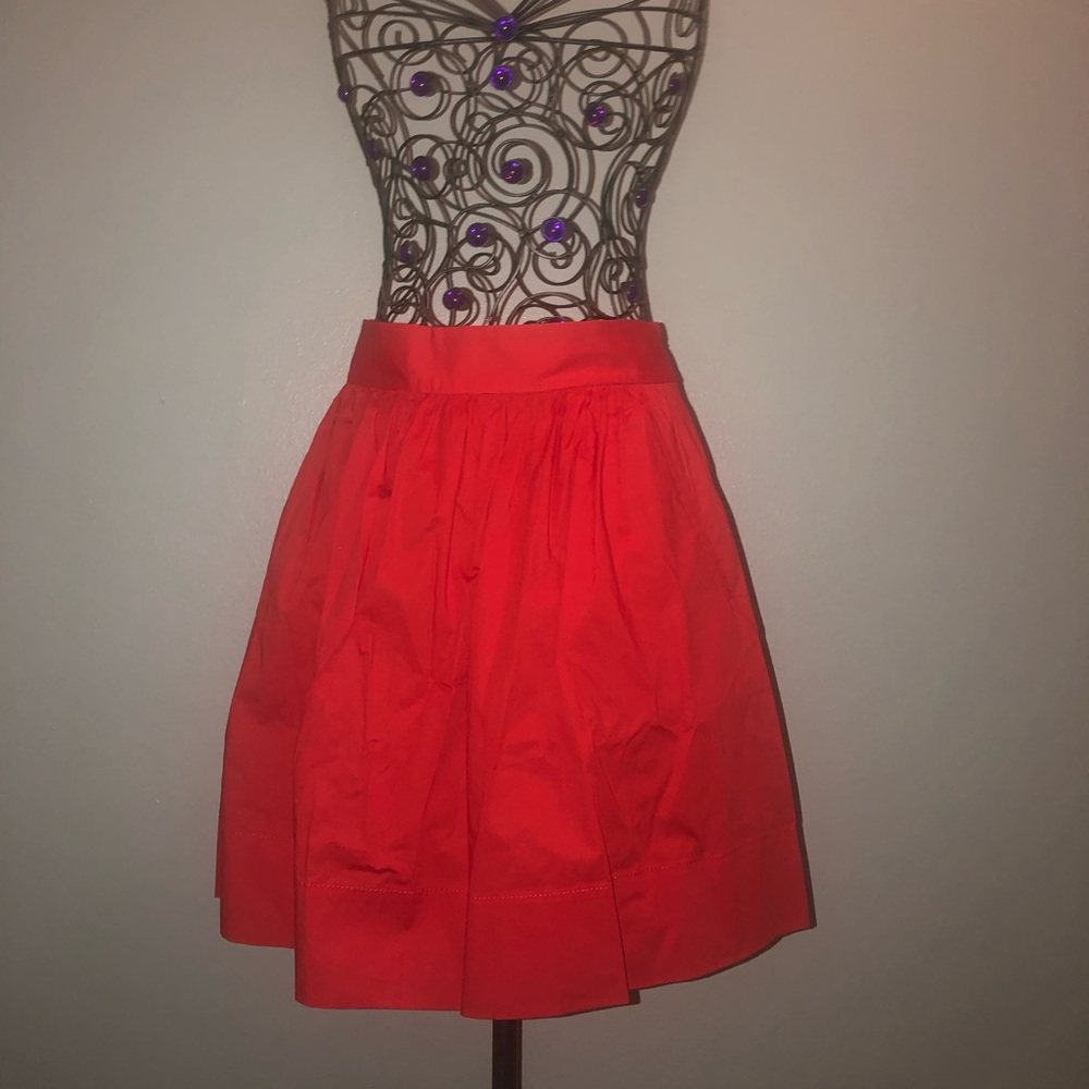 Banana Republic A-line ruffle skirt size 14
